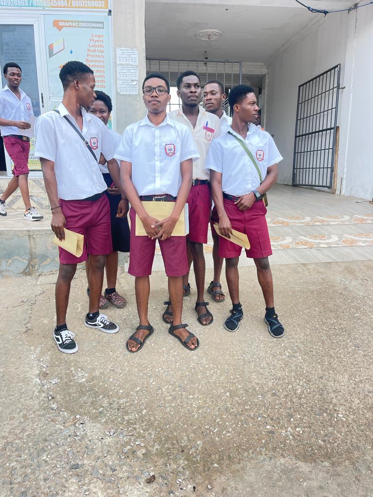 PSC Students after wassce exams in Accra